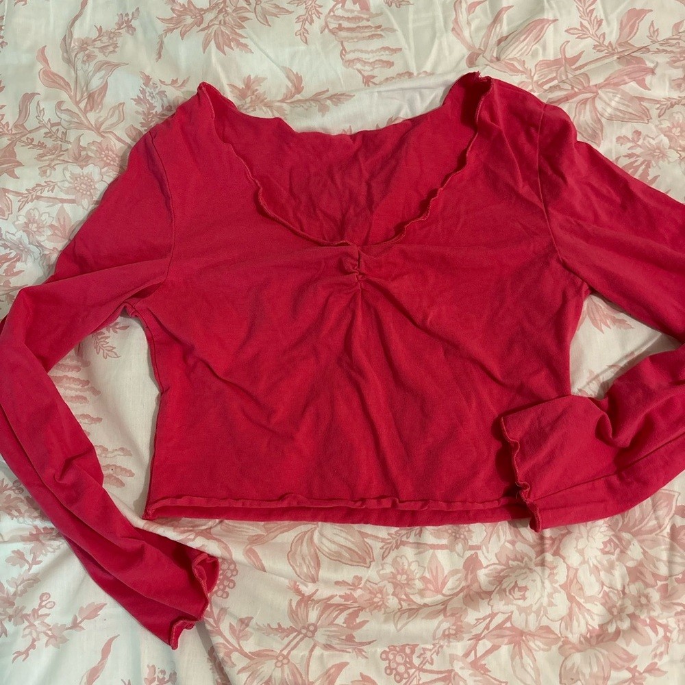 pink longsleeve